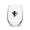 Cupid Stemless Wine Glass