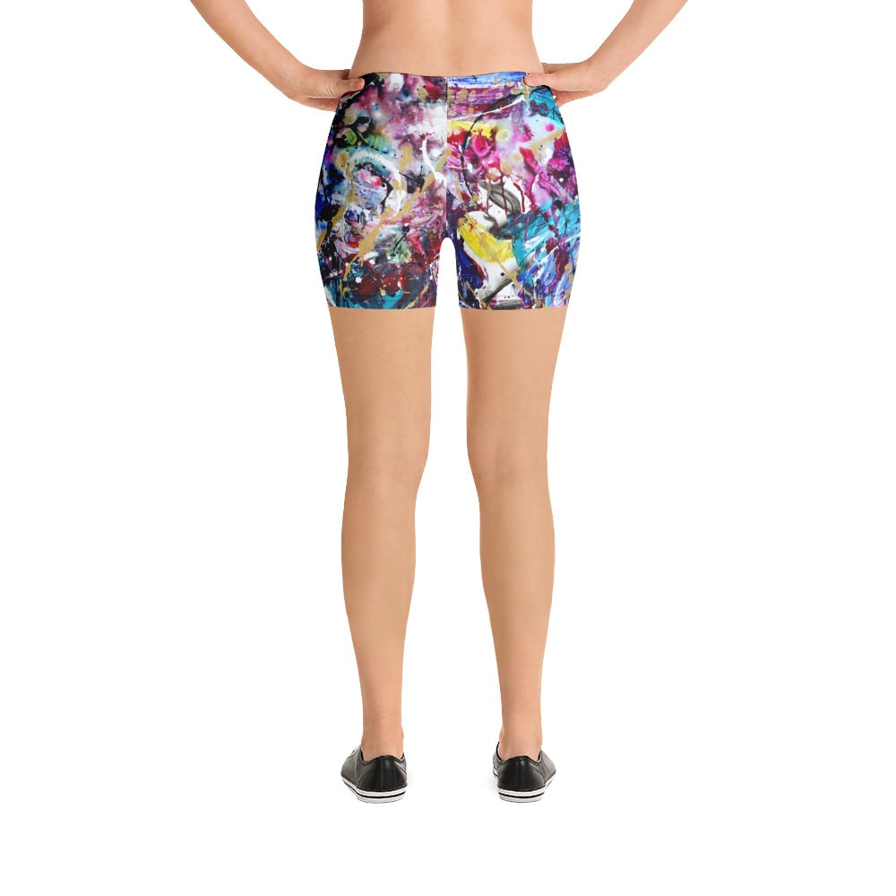 Image of "Cosmic Jazz" Women's Shorts