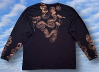 Image 2 of “UNIVERSE IN YOUR EYE” BLEACH PAINTED LONG SLEEVE T-SHIRT XL