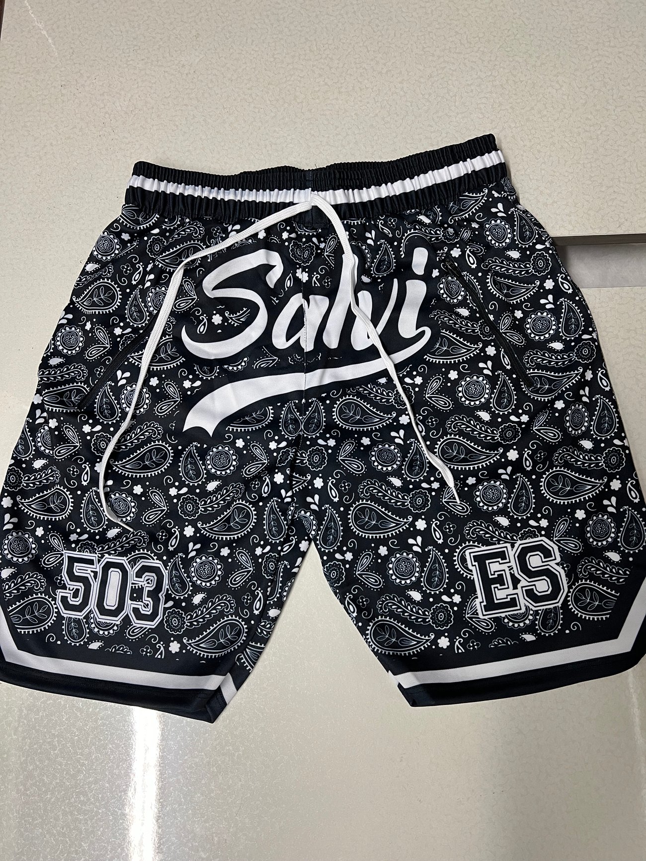 SALVI Bandana Basketball Short SalviPride503Tienda