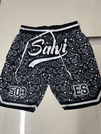 Image 2 of SALVI Bandana Basketball Short 