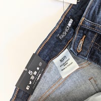 Image 4 of Fashion Nova High Waisted Bell Bottom Distressed Jeans