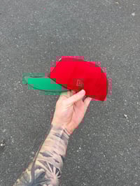 Image 5 of  RED & GREEN TWO TONE ESTADOS UNIDOS MEXICANOS CAP