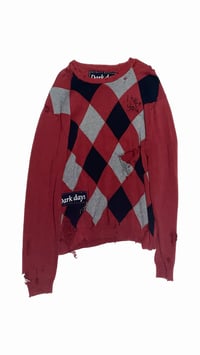 Image 4 of “I HATE YOU” 034 ARGYLE SWEATER