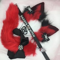 Red/ black kitten PetPlay Set 