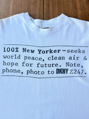 Image of DKNY 'Personal Ad' T-Shirt
