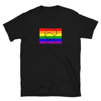 Rainbow Jamingus T-shirt in black!