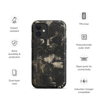 Image 9 of Cuddling Black Cats Goth Inspired Tough Case for iPhone®