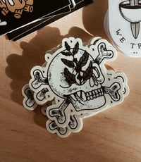Skull Crossbones Sticker