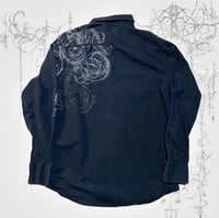 Image 2 of (m) Apt 9 cross graphic button up