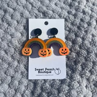 Halloween Rainbow Studs