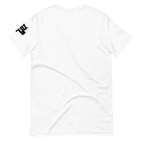 Image 2 of White Spooky Solid Lane T-Shirt 