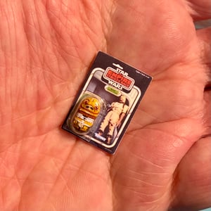 Image of Micro "Mint On Card" Bossk Figure