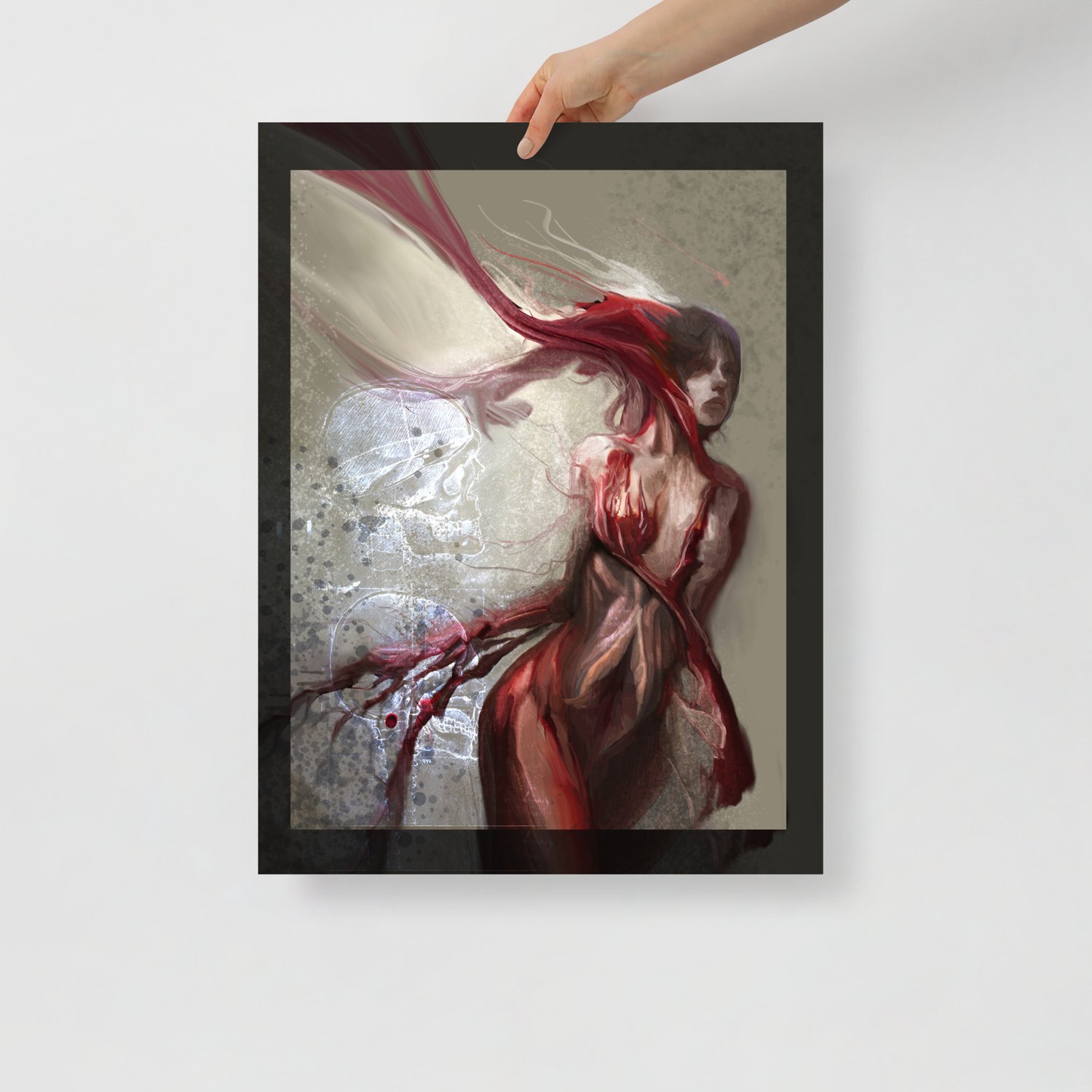 Print - All the blood and flight