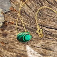 Image 1 of Malachite Cage