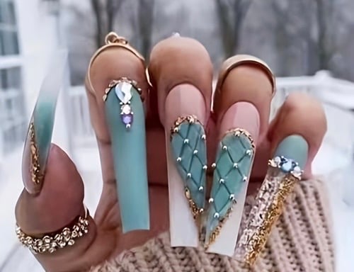 Image of Pretty Gurl Press On Nails Long or Short