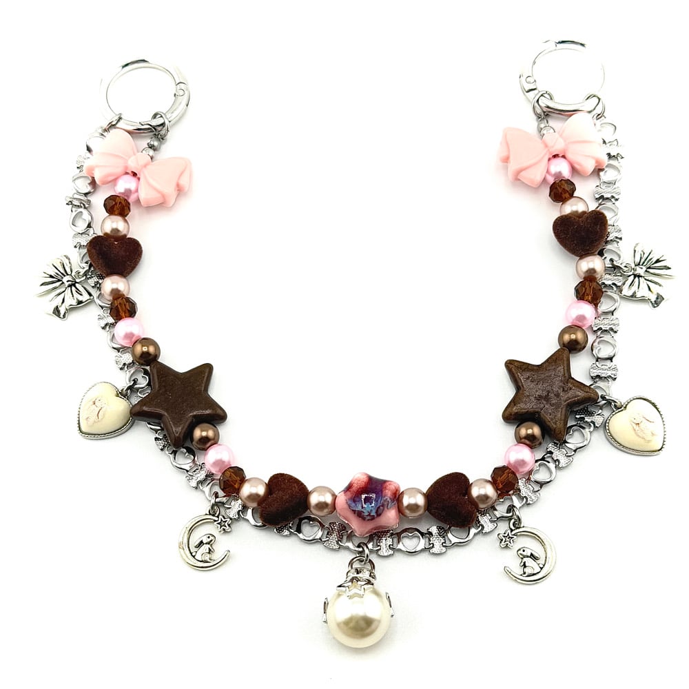 Image of Bashful Heart Bag Chain 