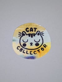 Image 5 of Cat Collector small fabric iron-on patch