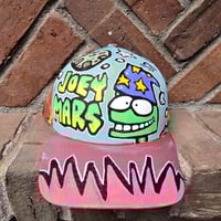 Image 2 of Hand Painted Hat 19 Curved Brim Hat 