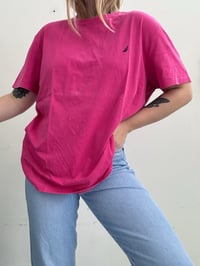 Image 2 of Nautica pink t shirt // XL