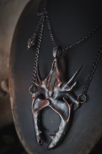Image 2 of Fantasy creature’s head necklace