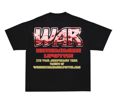 Image of Untouchable Lifestyle WAR Kiss 5th Anniversary Tee