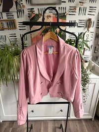 Image 1 of Crop mauve jacket 