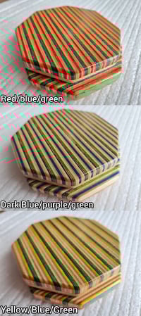 Image 4 of Recycled Skateboard Coasters