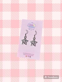 Image 2 of Swirly Star Earrings 🌀