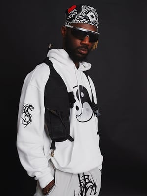 Image of Balance Hoodie (White) 