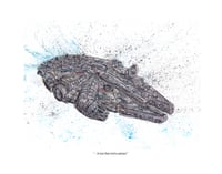 Millennium Falcon Star Wars Art Print