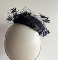 Image 3 of Navy felt button. SOLD