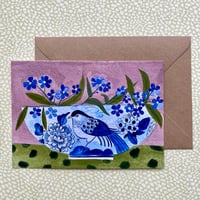 Image 2 of Four Flower Bowl Cards