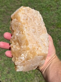 Image 12 of Orange Rhombohedral Calcite Cluster Specimen | Yunnan China #2889