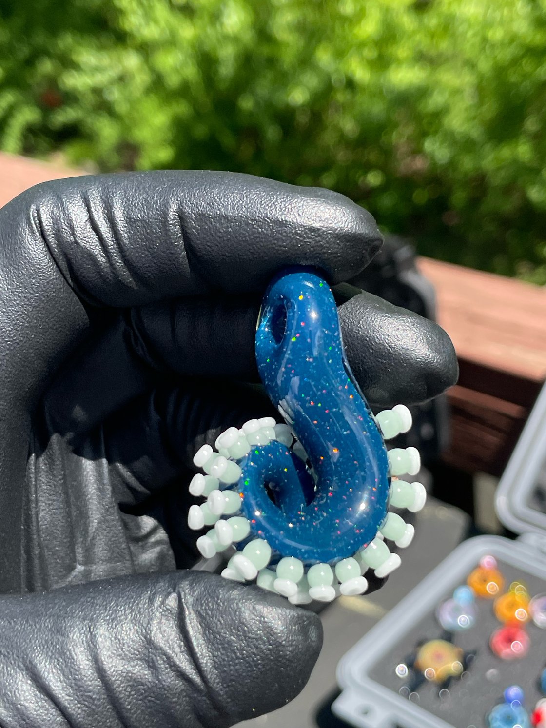 Image of Blue crushed opal