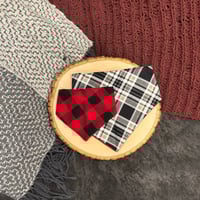 Image 2 of Classic Plaid Reversible Bandana