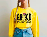 ABCD Back In School (kids & Adult Sizes)