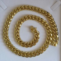 Image 3 of 12mm Cuban Chain Necklace