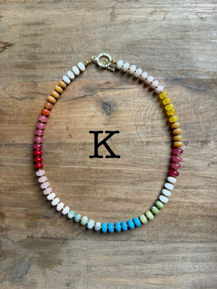 Image of Stone Beaded Necklace