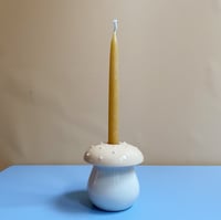 Image 2 of Mushroom - candlestick / light brown 