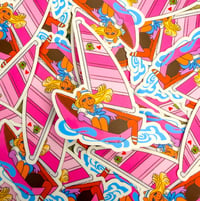 Out to Sea Sticker