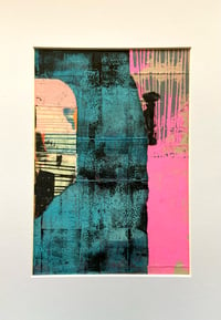 Pink, Blue & Black Printed Packaging Collage