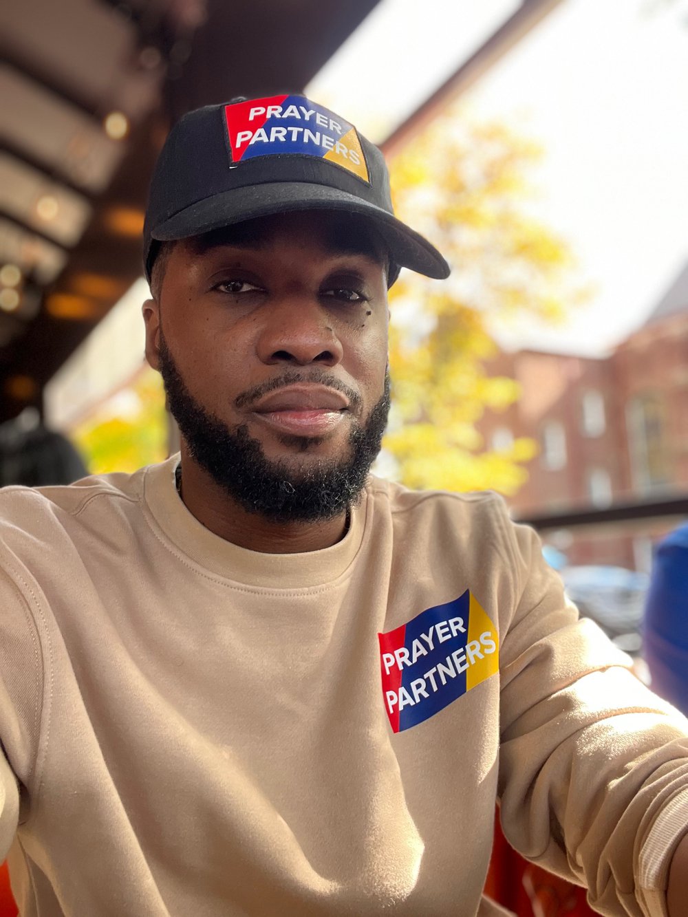 Image of Prayer Partners Crewneck - Autumn Gold
