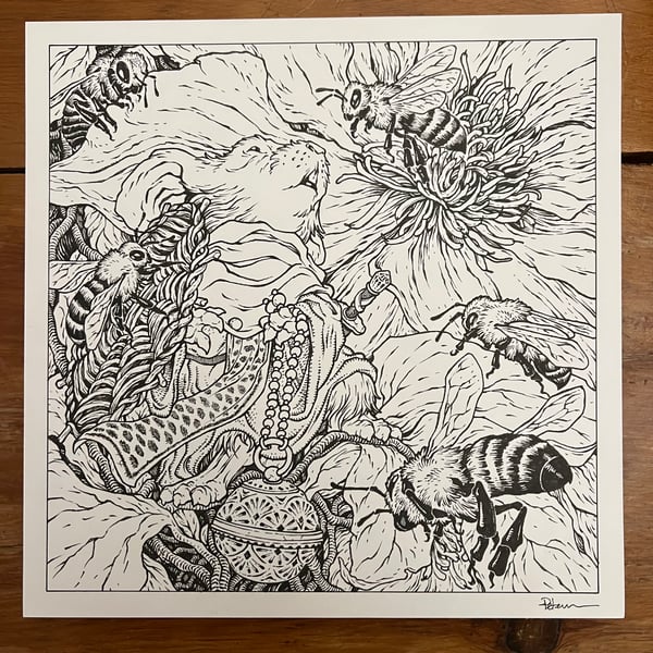 Image of Clematis Original Art