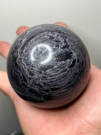 Image 1 of Charoite & Aegirine 7cm Sphere I Siberia Russia #2760