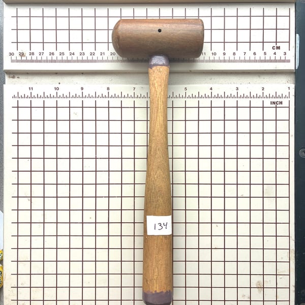 Image of Used Hardwood Sinking/Bouging Mallet (item 134)