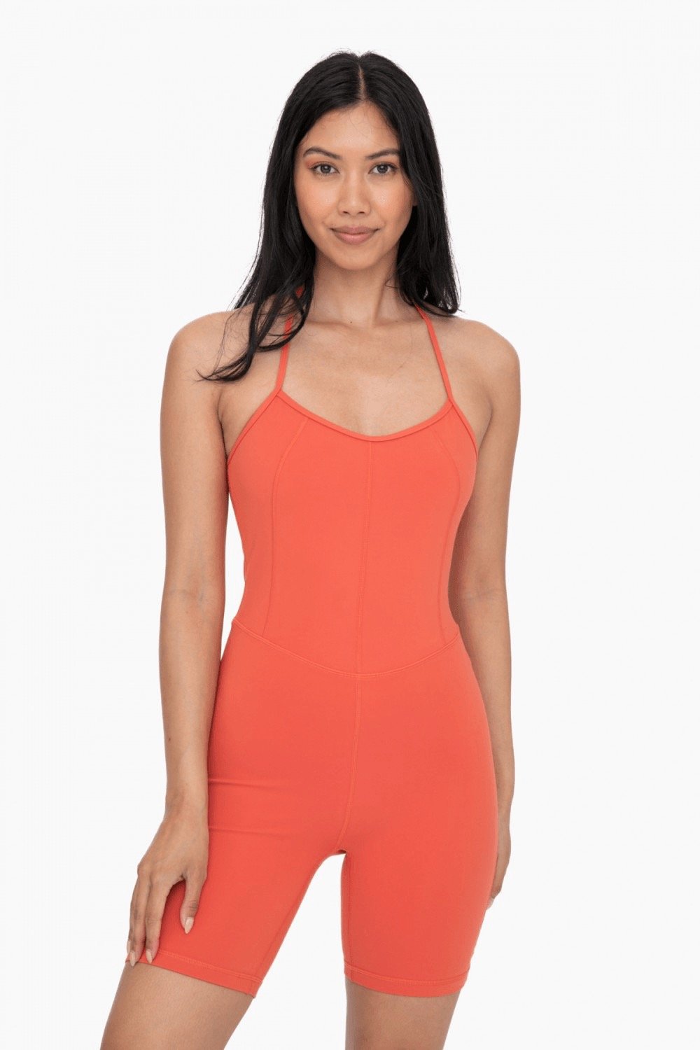 Image of T-Strap Back Romper 