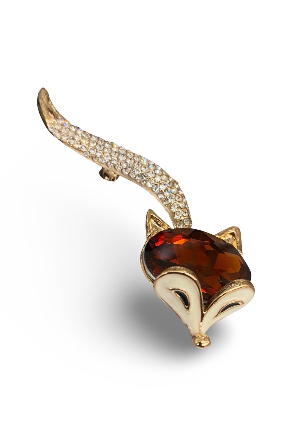 JEWELED FOX | LUXURY LAPEL PIN