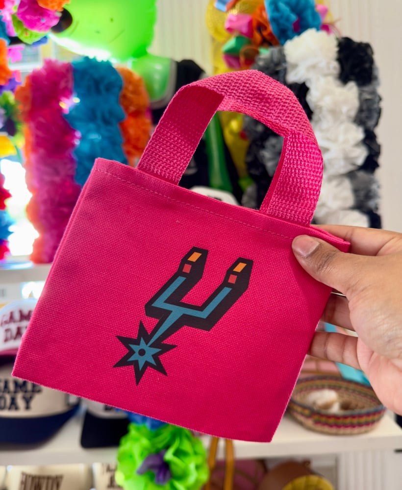 Image of Spurs trinket tote 
