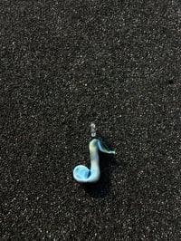 Image 1 of Fade to Black Music Note Pendant 